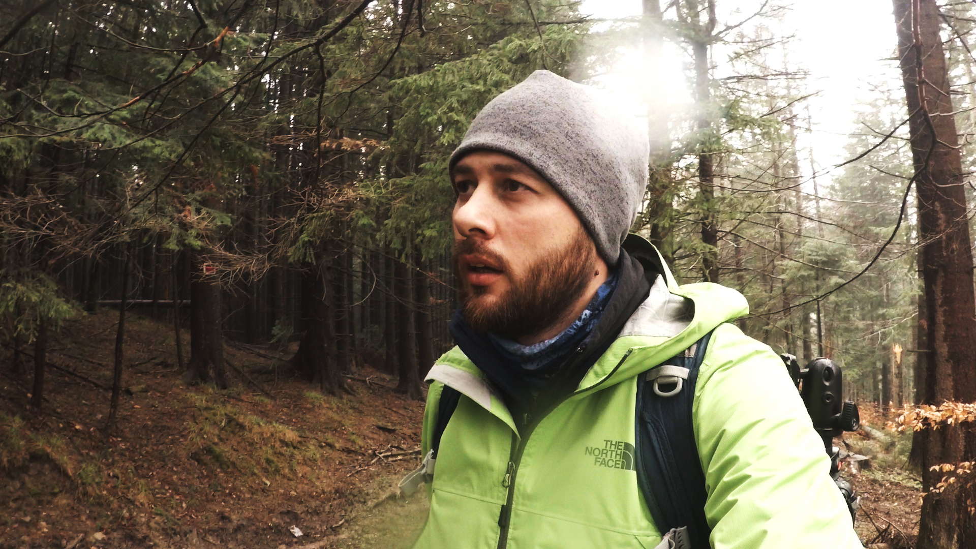Landscape photography vlog – ND gradual filters, tips, fog and rain into the forest